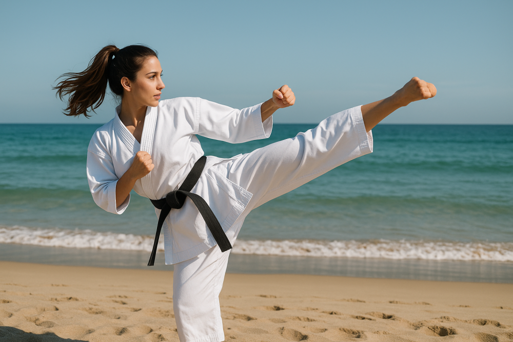 La Patada Lateral en Karate